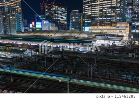 東京夜景 東京駅 東京夜景 東京駅 115463295