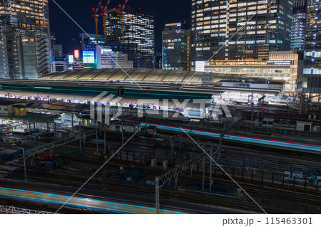 東京夜景　東京駅 115463301