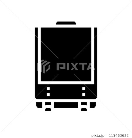 backpack japanese school glyph icon vector illustration 115463622