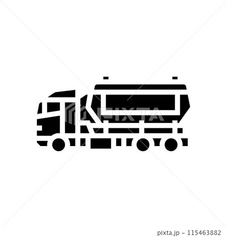 transportation wood pellets glyph icon vector illustration 115463882
