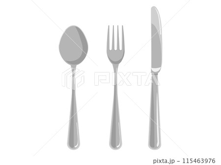 スプーンとフォークとナイフ スプーンとフォークとナイフ 115463976