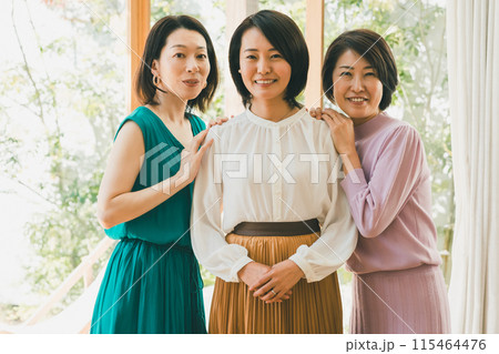 a forty-something woman a forty-something woman 115464476