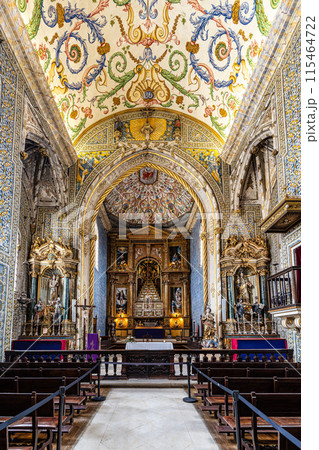 Coimbra University Chapel or Sao Miguel Chapel is a chapel of University of Coimbra, Portugal Coimbra University Chapel or Sao Miguel Chapel is a chapel of University of Coimbra, Portugal 115464722