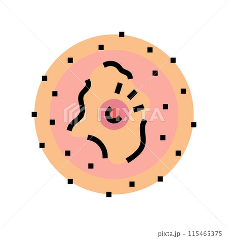 bites stings household injury accident color icon vector illustration bites stings household injury accident color icon vector illustration 115465375