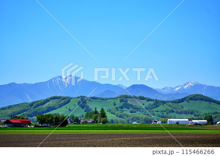 北海道 芽室町 新嵐山スカイパークの眺望 115466266