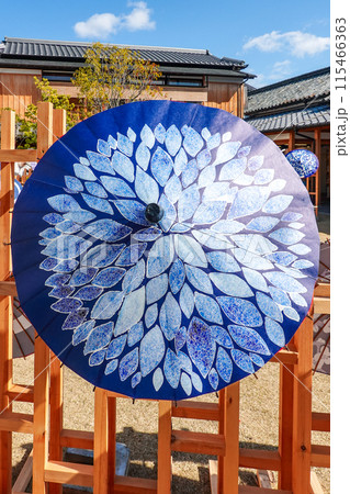 春のイベント倉敷春宵あかり デニムカラーの和傘(岡山県倉敷市) 春のイベント倉敷春宵あかり デニムカラーの和傘(岡山県倉敷市) 115466363