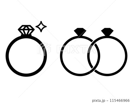 結婚指輪 アイコン 結婚指輪 アイコン 115466966
