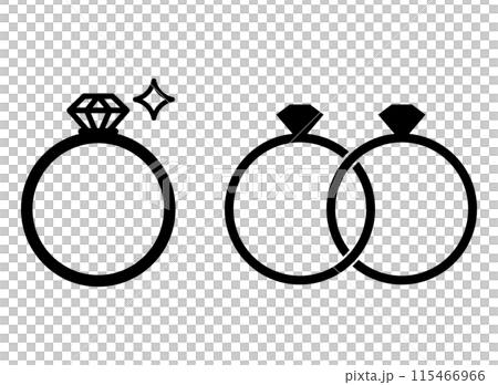 結婚指輪 アイコン 結婚指輪 アイコン 115466966