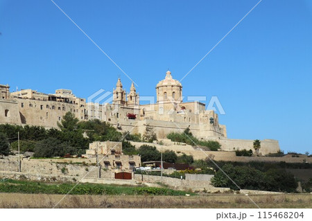 マルタ島イムディーナの城塞 115468204