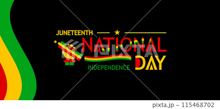 Juneteenth Honoring Independence with Stunning Design 115468702