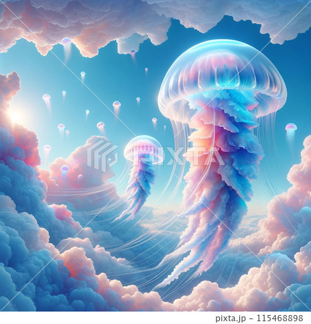 空中の幻想クラゲ 115468898