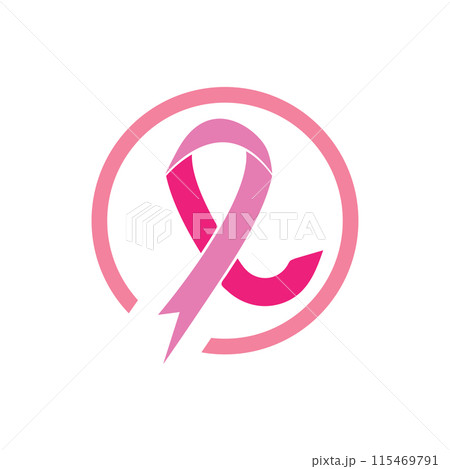 ribbon logo icon ribbon logo icon 115469791
