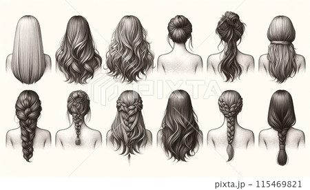 ヘアスタイル ヘアスタイル 115469821