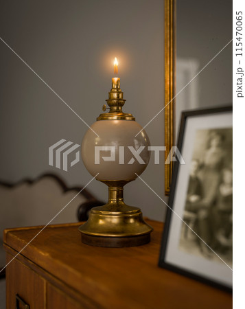 Furnishings of an old room 115470065