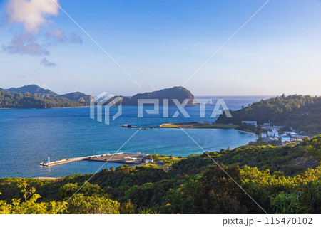 小笠原諸島 大神山公園山頂から望む絶景 小笠原諸島 大神山公園山頂から望む絶景 115470102