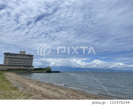 海岸から見た風景 115470244