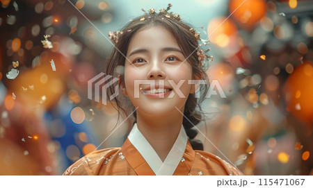 Chuseok Festival in Korea 115471067