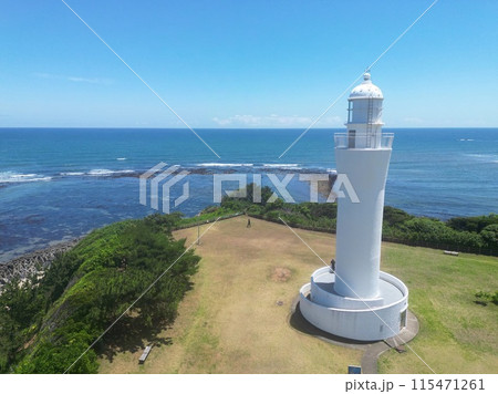 茨城　日立　日立灯台（ドローン空撮） 115471261