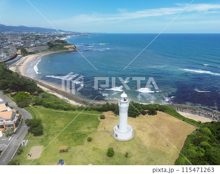 茨城　日立　日立灯台（ドローン空撮） 115471263