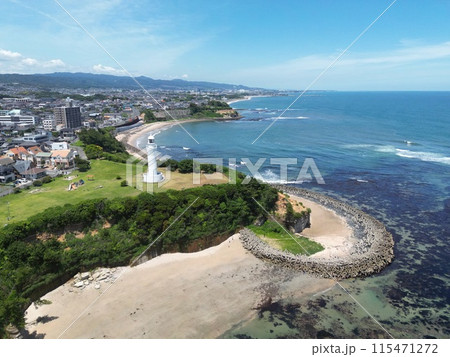 茨城 日立 日立灯台(ドローン空撮) 茨城 日立 日立灯台(ドローン空撮) 115471272