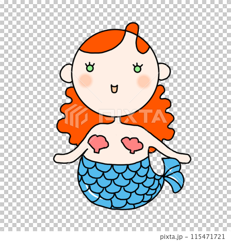 人魚(青) 115471721