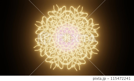 曼荼羅 マンダラ mandala 光のアート 曼荼羅 マンダラ mandala 光のアート 115472241