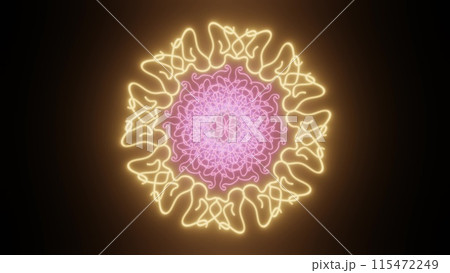 曼荼羅 マンダラ mandala 光のアート 曼荼羅 マンダラ mandala 光のアート 115472249