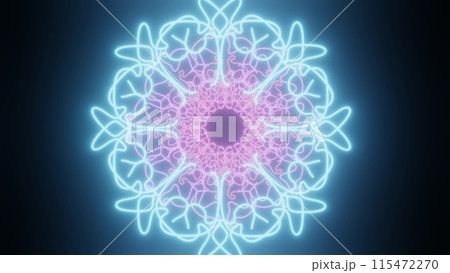 曼荼羅 マンダラ mandala 光のアート 115472270