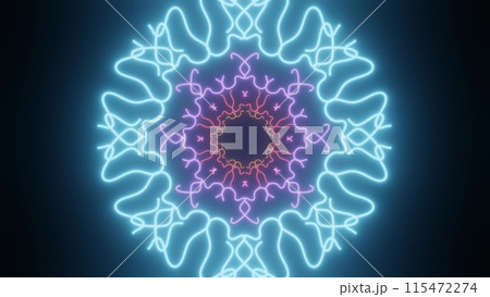 曼荼羅 マンダラ mandala 光のアート 曼荼羅 マンダラ mandala 光のアート 115472274