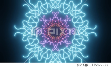 曼荼羅 マンダラ mandala 光のアート 115472275