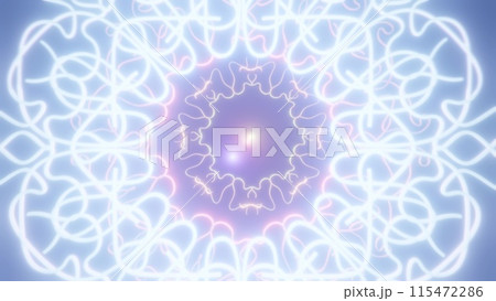 曼荼羅 マンダラ mandala 光のアート 115472286