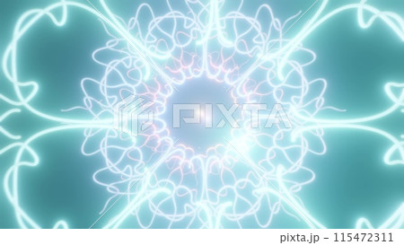 曼荼羅 マンダラ mandala 光のアート 115472311