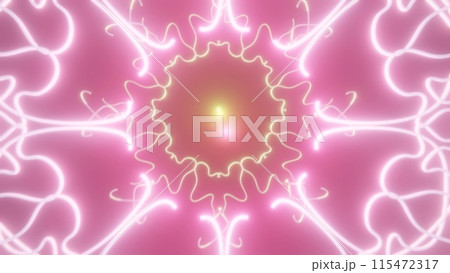 曼荼羅 マンダラ mandala 光のアート 115472317