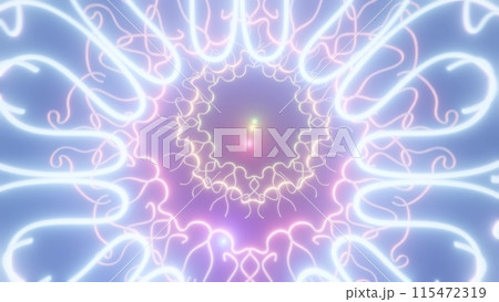 曼荼羅 マンダラ mandala 光のアート 115472319