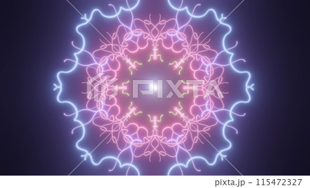 曼荼羅 マンダラ mandala 光のアート 115472327