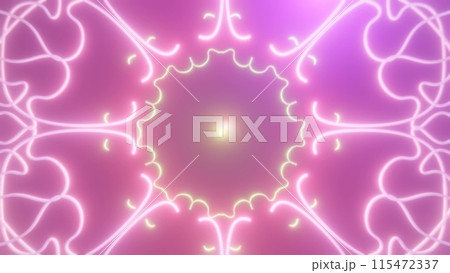 曼荼羅 マンダラ mandala 光のアート 115472337