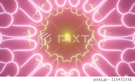 曼荼羅 マンダラ mandala 光のアート 115472338