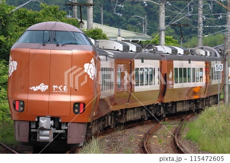 伯備線特急やくも号（新型273系電車：岡山⇔出雲市） 115472605