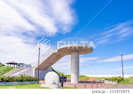 網走国定公園 サロマ湖 龍宮台展望公園 網走国定公園 サロマ湖 龍宮台展望公園 115472675