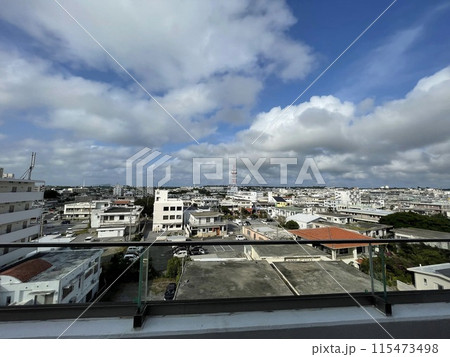 宮古島中心部のホテルからの景色 115473498