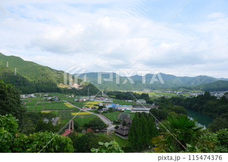 三重県松阪市_茶倉展望台から南側風景2_2023年8月 115474376