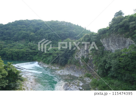 三重県松阪市_茶倉橋から西側風景4_2023年8月 三重県松阪市_茶倉橋から西側風景4_2023年8月 115474395