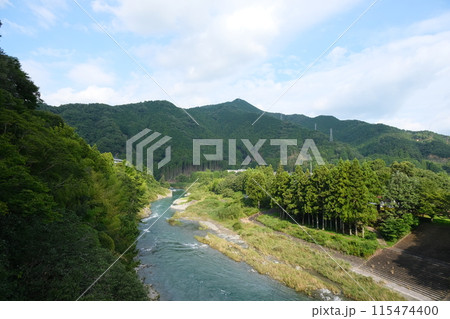 三重県松阪市_茶倉橋から東側風景1_2023年8月 三重県松阪市_茶倉橋から東側風景1_2023年8月 115474400