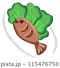 a set of vegetables 115476750