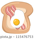 vector illustration of a hot dog 115476753