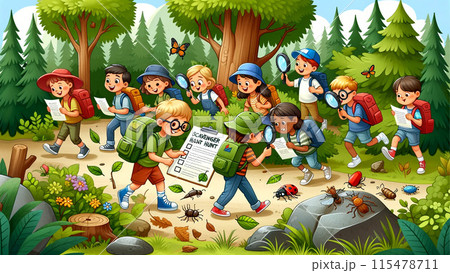 夏の賑わう海水浴場 夏の賑わう海水浴場 115478711