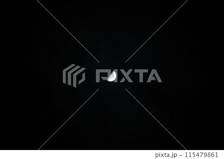 月齢7.4、卯月上弦の月 115479861