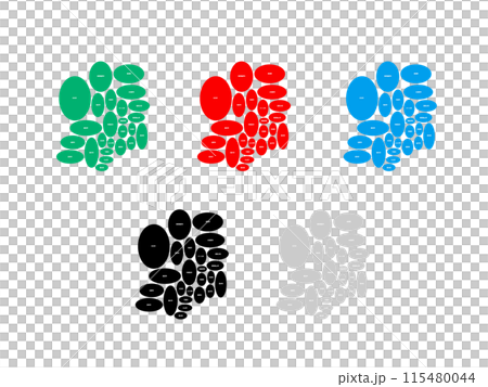 市町村入り地図＿栃木県＿デフォルメ-06 115480044