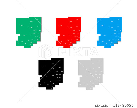 市町村入り地図＿栃木県＿デフォルメ-01 115480050