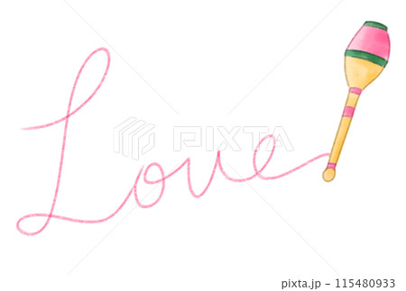クラブで描いたlove 115480933